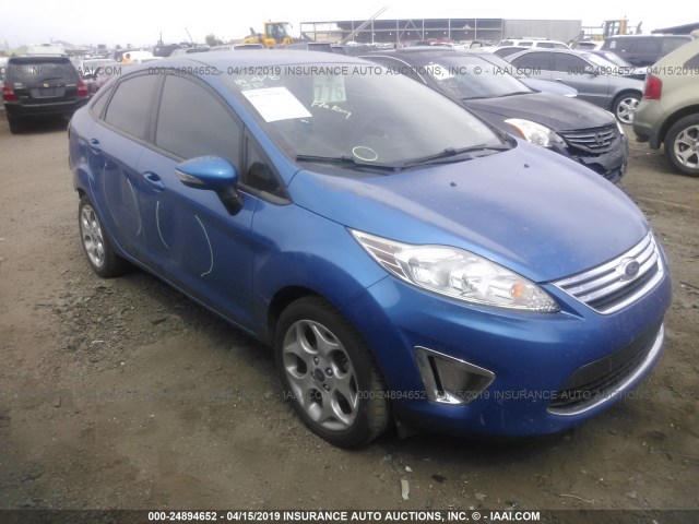 3FADP4CJ9BM234054 - 2011 FORD FIESTA SEL BLUE photo 1