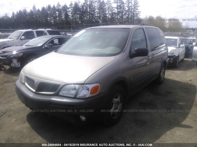 1GMDU23E82D241157 - 2002 PONTIAC MONTANA ECONOMY Champagne photo 2