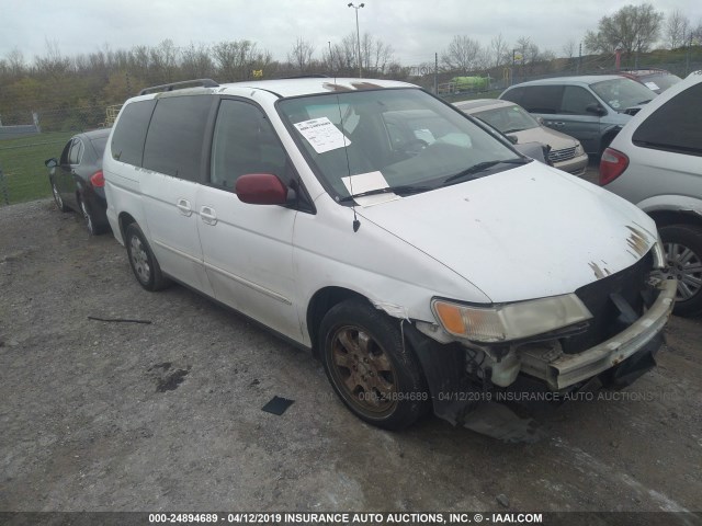 5FNRL18993B105732 - 2003 HONDA ODYSSEY EXL WHITE photo 1