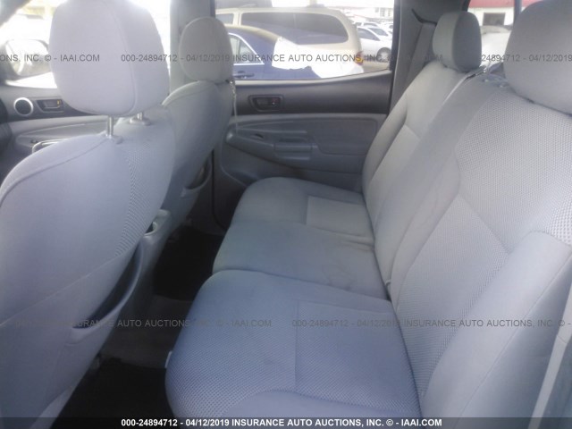 5TEJU62NX7Z346782 - 2007 TOYOTA TACOMA DOUBLE CAB PRERUNNER BLACK photo 8