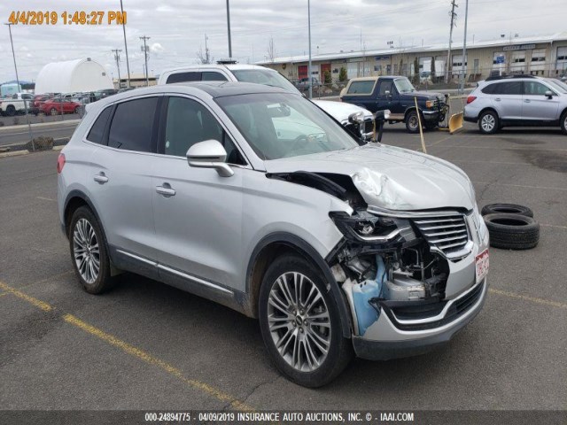 2LMPJ8LR3JBL17968 - 2018 LINCOLN MKX RESERVE SILVER photo 17