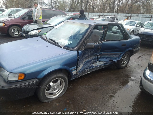 1Y1SK5468LZ171363 - 1990 GEO PRIZM LSI BLUE photo 2