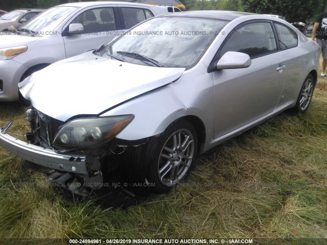 JTKDE167080231174 - 2008 TOYOTA SCION TC ვერცხლისფერი ფოტო 2