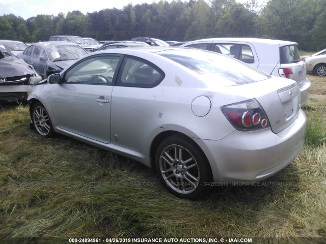 JTKDE167080231174 - 2008 TOYOTA SCION TC ვერცხლისფერი ფოტო 3