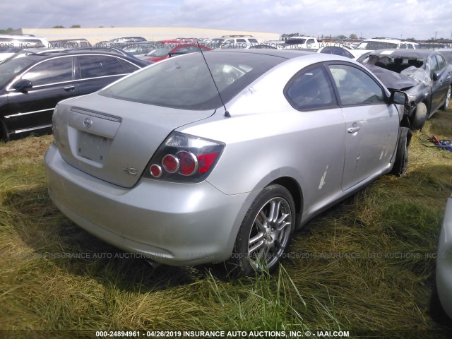 JTKDE167080231174 - 2008 TOYOTA SCION TC ვერცხლისფერი ფოტო 4