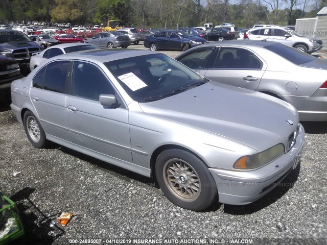 WBADT43472GY96769 - 2002 BMW 525 I AUTOMATIC SILVER photo 1
