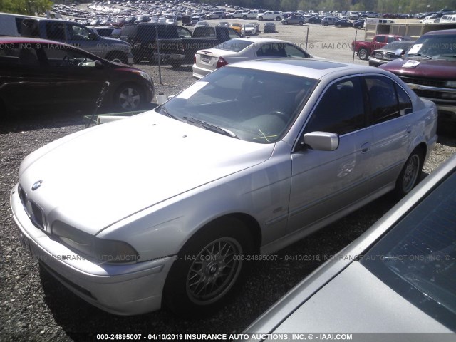 WBADT43472GY96769 - 2002 BMW 525 I AUTOMATIC SILVER photo 2
