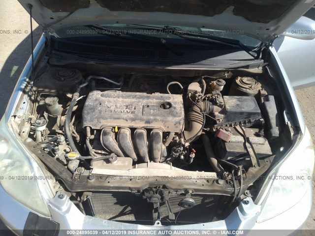 2T1LR32E36C557917 - 2006 TOYOTA COROLLA MATRIX XR SILVER photo 10