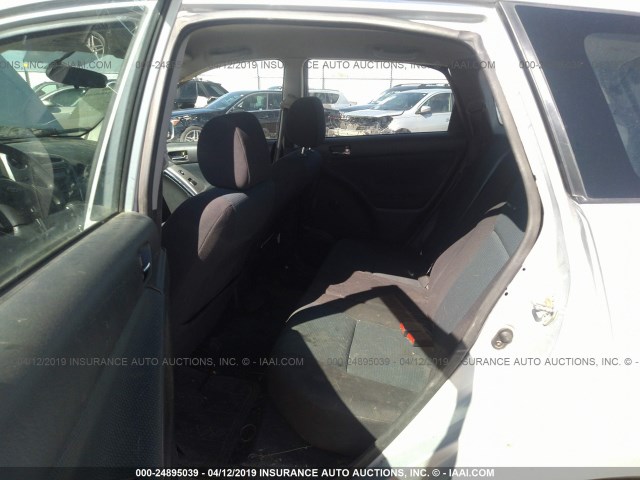 2T1LR32E36C557917 - 2006 TOYOTA COROLLA MATRIX XR SILVER photo 8