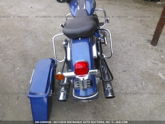 1HD1FV4179Y663470 - 2009 HARLEY-DAVIDSON FLHT BLUE photo 6