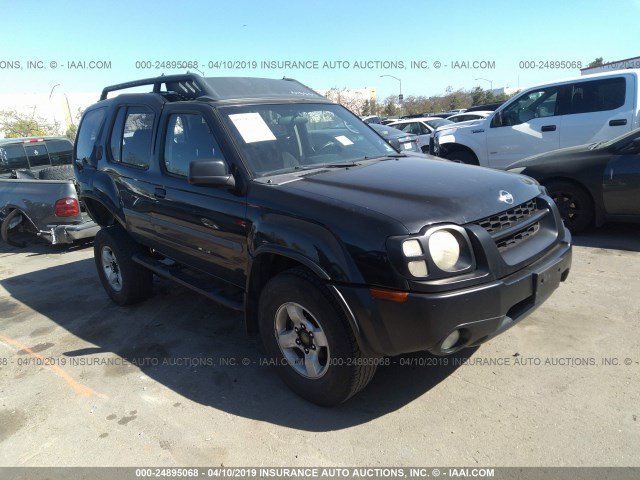 5N1MD28T63C660039 - 2003 NISSAN XTERRA SE/SC BLACK photo 1