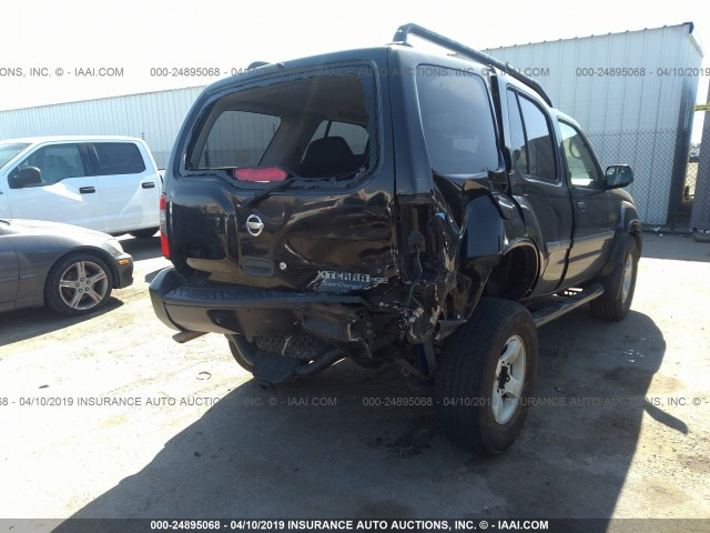 5N1MD28T63C660039 - 2003 NISSAN XTERRA SE/SC BLACK photo 6