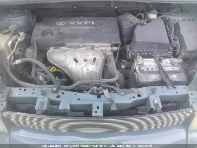 JTLKE50E991064200 - 2009 TOYOTA SCION XB 绿色 照片 10