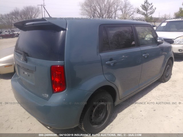 JTLKE50E991064200 - 2009 TOYOTA SCION XB 绿色 照片 4