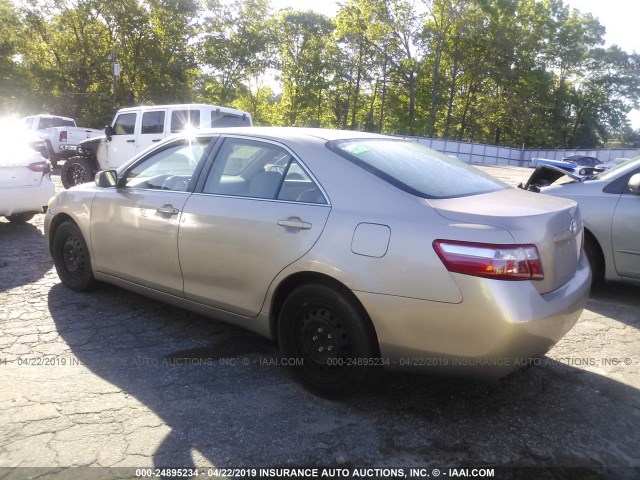 4T1BE46KX8U734512 - 2008 TOYOTA CAMRY CE/LE/XLE/SE TAN photo 3