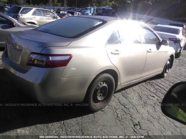 4T1BE46KX8U734512 - 2008 TOYOTA CAMRY CE/LE/XLE/SE TAN photo 4