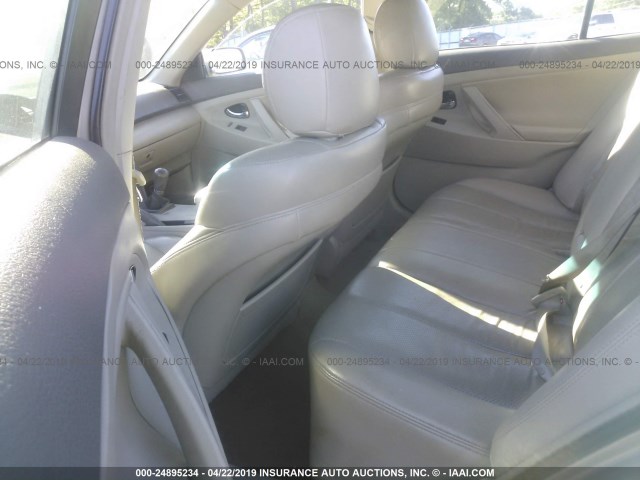 4T1BE46KX8U734512 - 2008 TOYOTA CAMRY CE/LE/XLE/SE TAN photo 8