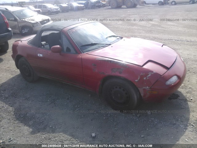 JM1NA3512L0112471 - 1990 MAZDA MX-5 MIATA RED photo 1