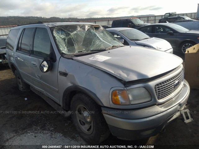 1FMPU16L6YLC16595 - 2000 FORD EXPEDITION XLT SILVER photo 1