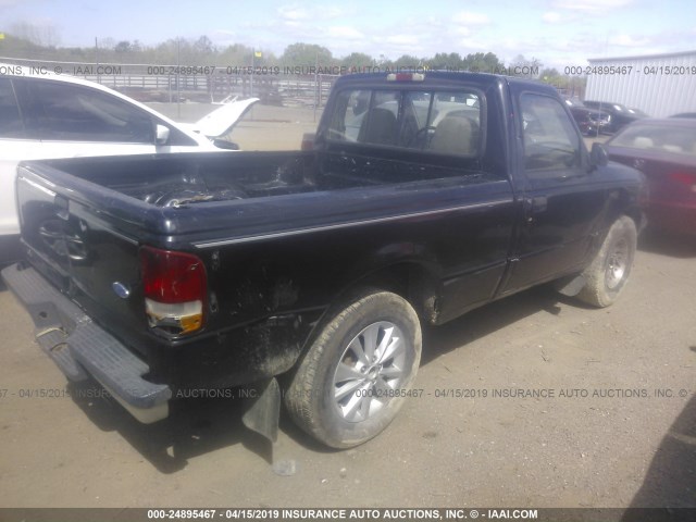 1FTCR10A3RTA96610 - 1994 FORD RANGER BLACK photo 4