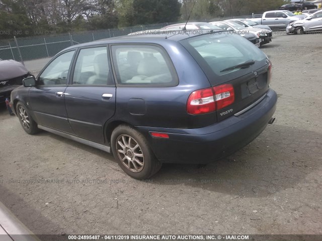 YV1VW275X3F991656 - 2003 VOLVO V40 1.9T BLUE photo 3