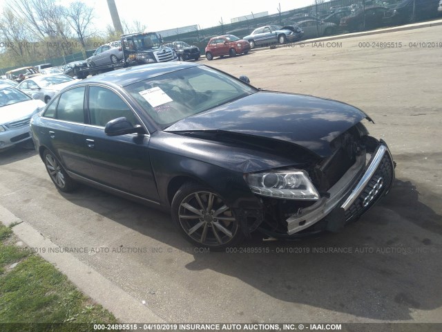 WAUWG74F29N050585 - 2009 AUDI A6 QUATTRO BLUE photo 1