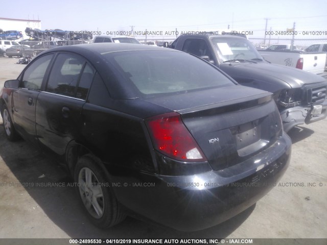 1G8AJ55F56Z133928 - 2006 SATURN ION LEVEL 2 黑色 照片 3
