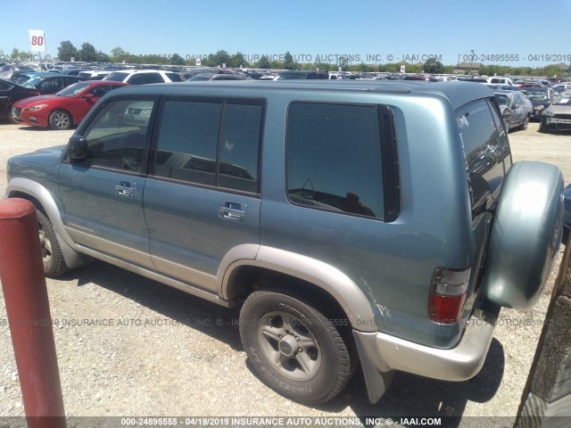 JACDS58X727J10451 - 2002 ISUZU TROOPER S/LS/LIMITED 蓝色 照片 3