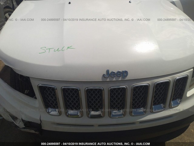 1C4NJDEB3FD272323 - 2015 JEEP COMPASS LATITUDE WHITE photo 10