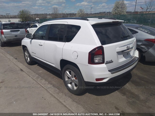 1C4NJDEB3FD272323 - 2015 JEEP COMPASS LATITUDE WHITE photo 3