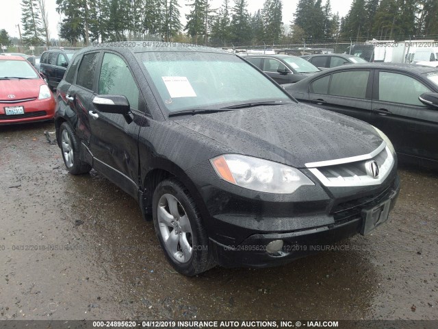 5J8TB18587A020516 - 2007 ACURA RDX TECHNOLOGY BLACK photo 1