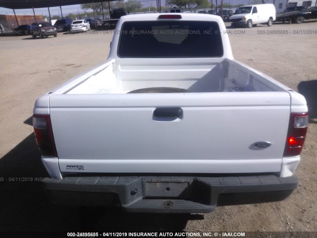 1FTYR10U74PB17041 - 2004 FORD RANGER WHITE photo 8