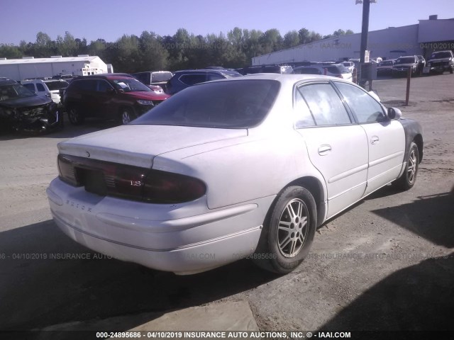 2G4WB52K8X1518612 - 1999 BUICK REGAL LS/LSE WHITE photo 4