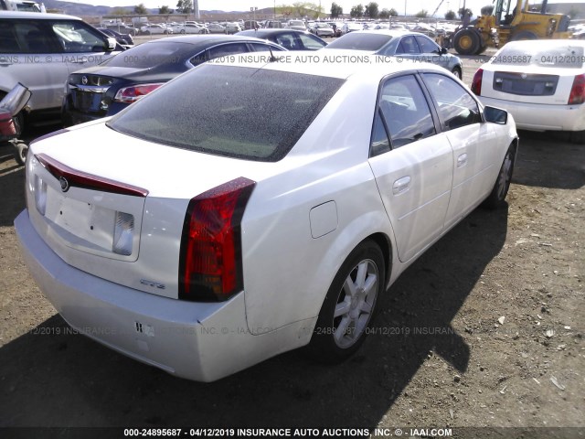 1G6DP567550131787 - 2005 CADILLAC CTS HI FEATURE V6 Champagne photo 4