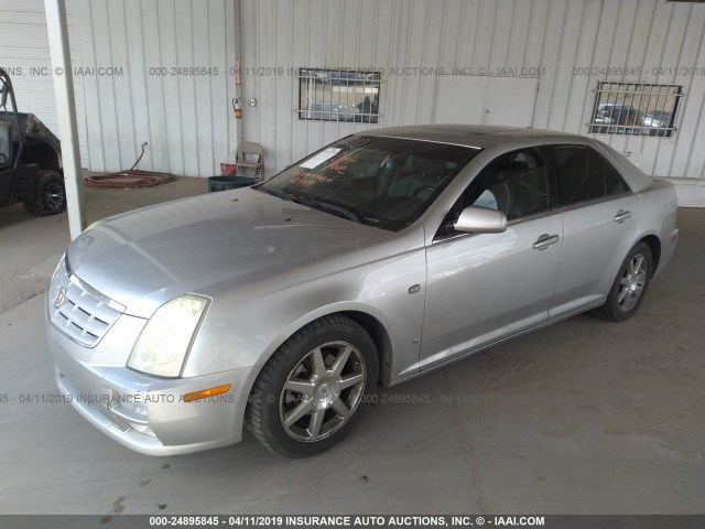 1G6DW677670167210 - 2007 CADILLAC STS SILVER photo 2