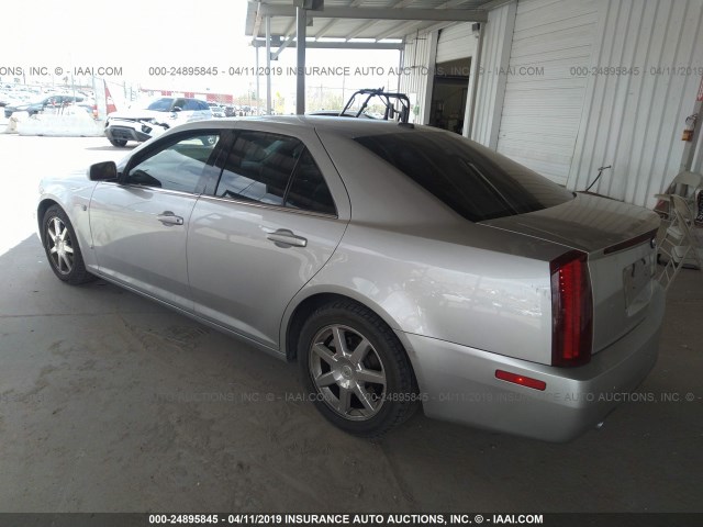 1G6DW677670167210 - 2007 CADILLAC STS SILVER photo 3