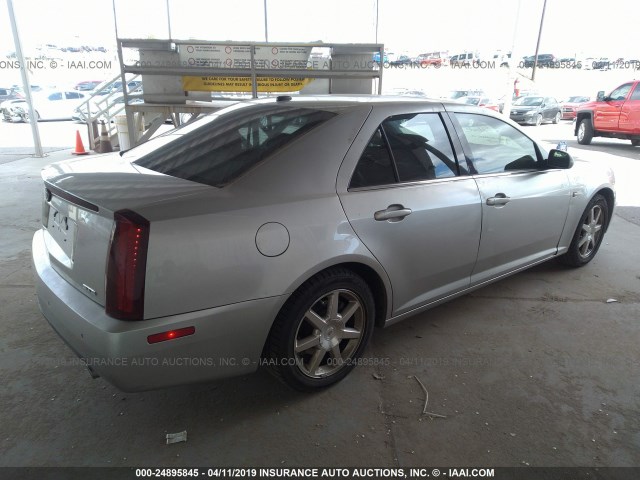 1G6DW677670167210 - 2007 CADILLAC STS SILVER photo 4