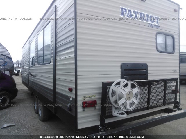 4X4TCKC26GX121981 - 2016 FOREST RIVER CHEROKEE PATRIOT  Unknown photo 3