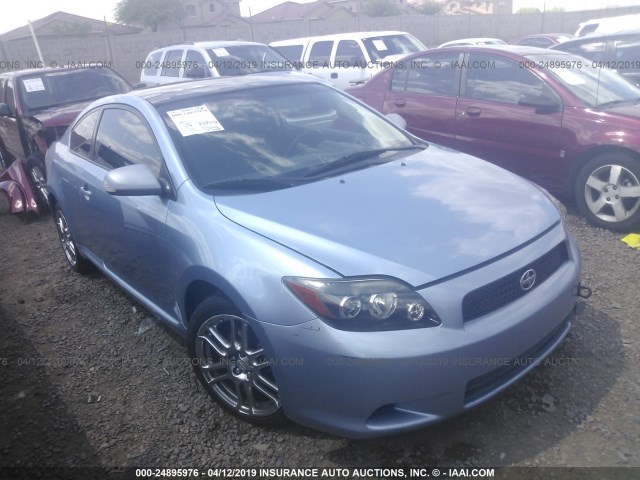 JTKDE167X80235393 - 2008 TOYOTA SCION TC ლურჯი ფოტო 1