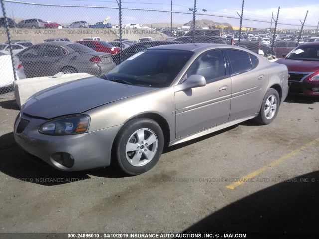 2G2WP552361258222 - 2006 PONTIAC GRAND PRIX GOLD photo 2