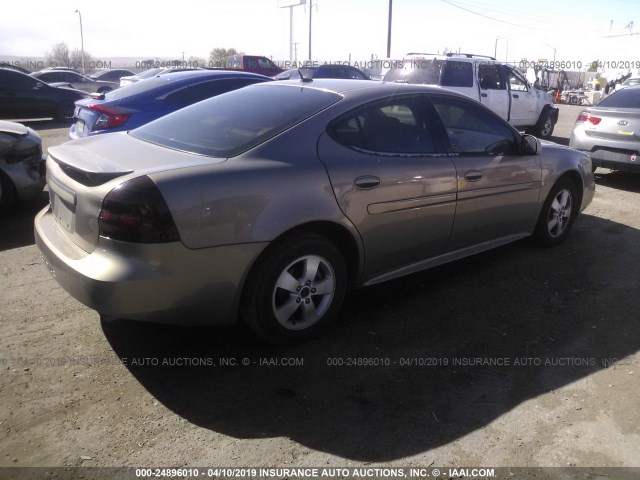 2G2WP552361258222 - 2006 PONTIAC GRAND PRIX GOLD photo 4