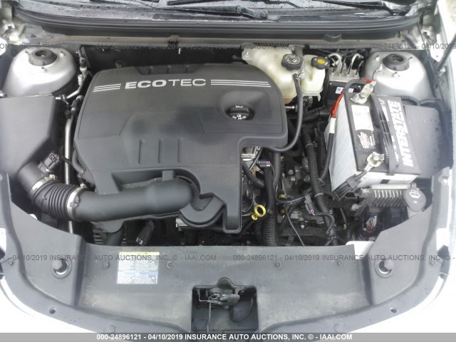 1G1ZH57B49F135229 - 2009 CHEVROLET MALIBU 1LT 银色 照片 10