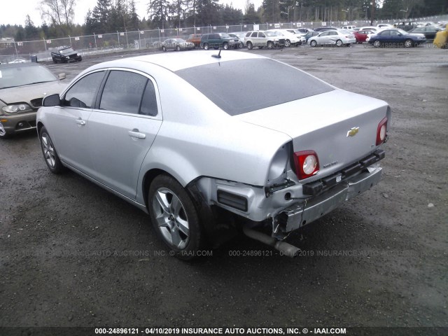 1G1ZH57B49F135229 - 2009 CHEVROLET MALIBU 1LT 银色 照片 3