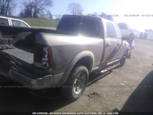 3D7TT2CT0AG129980 - 2010 DODGE RAM 2500 TAN photo 4