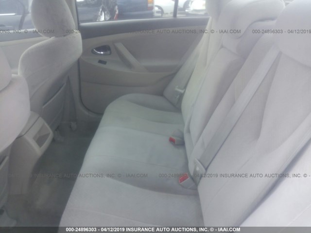 4T1BE46KX8U224905 - 2008 TOYOTA CAMRY CE/LE/XLE/SE TAN photo 8