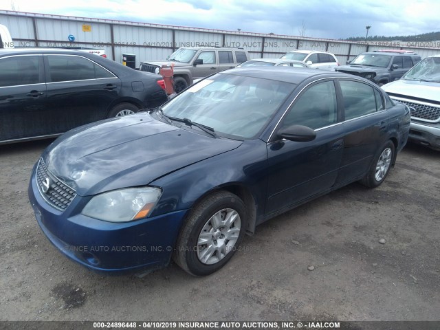 1N4AL11D56N329894 - 2006 NISSAN ALTIMA S/SL Dark Blue photo 2