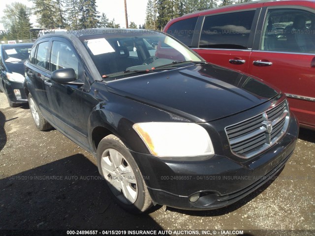 1B3HB48BX7D568688 - 2007 DODGE CALIBER SXT BLACK photo 1