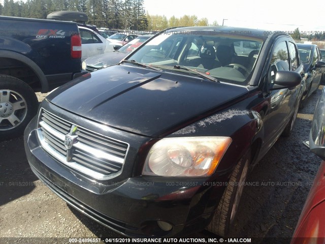 1B3HB48BX7D568688 - 2007 DODGE CALIBER SXT BLACK photo 2