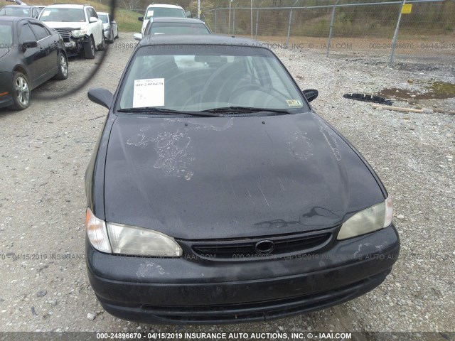 2T1BR12E4YC369667 - 2000 TOYOTA COROLLA VE/CE/LE BLACK photo 6