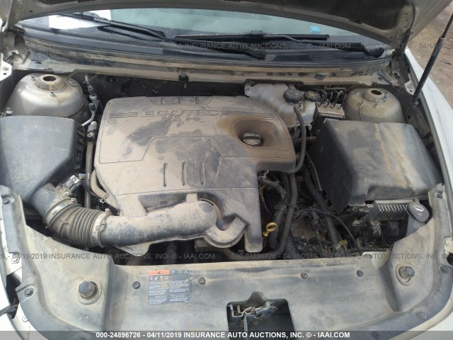 1G1ZB5E04CF296657 - 2012 CHEVROLET MALIBU LS GOLD photo 10